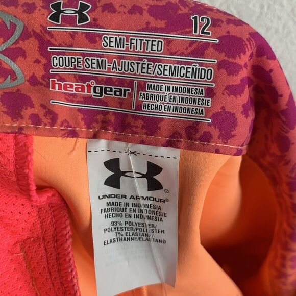 NWT Under Armour Even Keel Heatgear Semi-Fitted Swim Board Shorts Afterglow 12 - Picture 8 of 11
